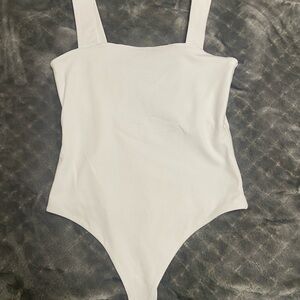 nuuds White Bodysuit